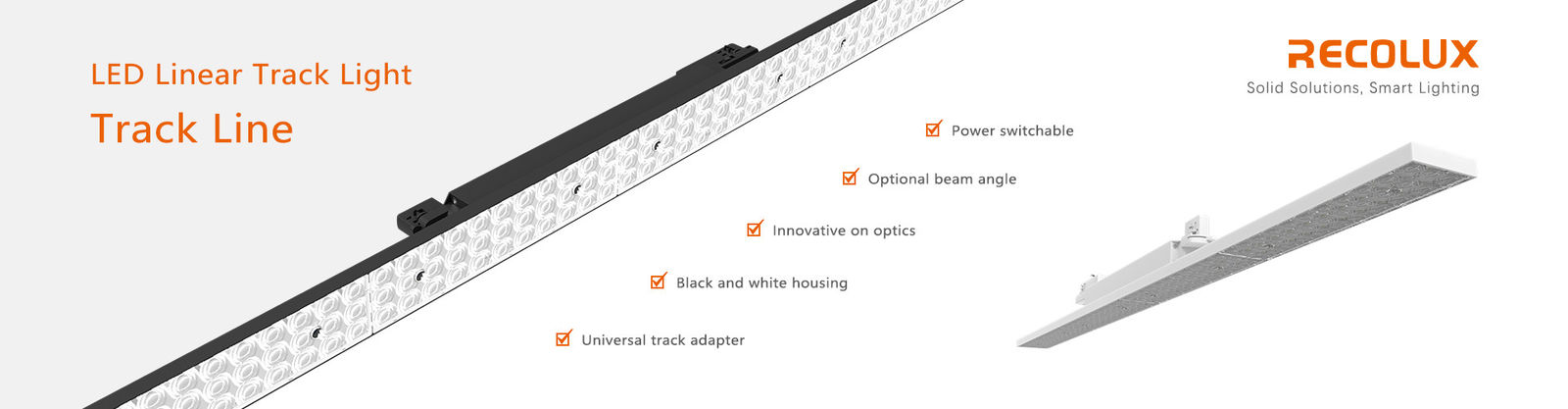 Pencahayaan Track Linear LED